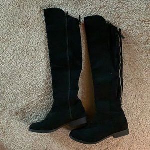 Knee High Boots Black